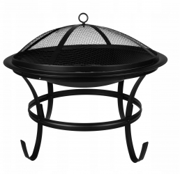 Incalzitor terasa Zola® plasa de protectie impotriva scanteilor dotat cu carlig pentru ridicarea in siguranta a capacului 47x56 cm 