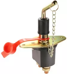 Intrerupator Contact General dimensiune MARE pentru Camioane 12V - 24V cu cheie metalica 