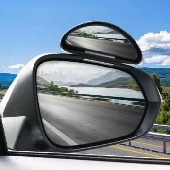 Oglinda suplimentara auto pentru Unghi Mort reglabila cu prindere pe oglinda exterioara 