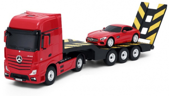 Camion Rastar Mercedes-Benz Actros Masina 1 24 RTR 2.4GHz - Rosu 
