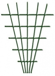 Suport plante cataratoare metal plastifiat verde 4/4.7 mm 75x5x145 cm 