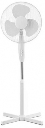 Ventilator cu picior 3 viteze Alb 40 W Miscare de oscilatie Inaltime 120 cm 600 x 600 x 1200 mm 