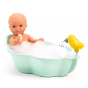 Cadita de baie pentru papusi colectia Pomea Djeco 