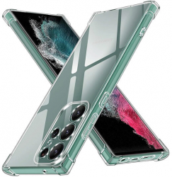 Husa pentru Samsung Galaxy S22 Ultra 5G Techsuit Shockproof Silicone Transparent