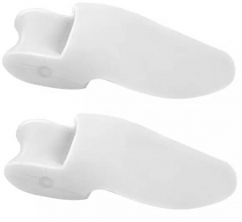 Set 2 protectii pentru monturi UBX din silicon universale alb laptos 