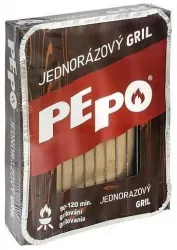 Gratar de unica folosinta cu tava carbune Pepo 