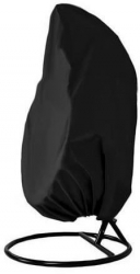 Husa impermeabila pentru scaun leagan suspendat negru 400x155 cm Isotrade 