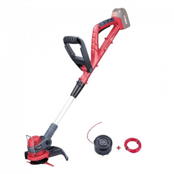 Motocoasa trimmer pentru tuns iarba electric 20V Li-ion acumulator neinclus maner telescopic 24 cm Worcraft 