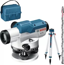 Bosch GOL 32 G + BT160 + GR500 Professional Nivela optica factor de marire 32x precizie 1 mm/30 m 