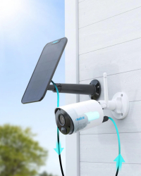 Camera de supraveghere Reolink Argus Eco cu panou solar 