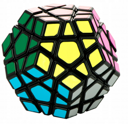Cub Rubik Megamix Zola® multicolor din plastic 12 fete 6.7 cm 