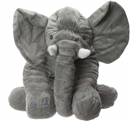 Jucarie de plus moale Zola® model elefant gri 50x60 cm 