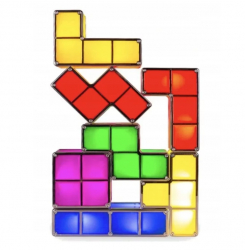 Lampa de veghe model Tetris modulara Gonga® Multicolor 