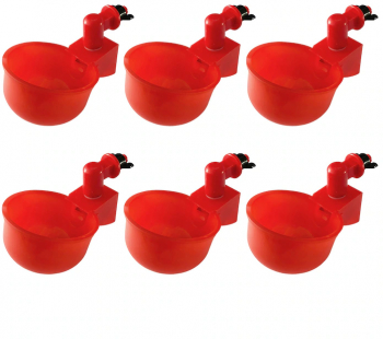 Set 6 Adapatoare pentru pui Rosu 