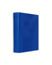 Caiet Mecanic Plastifiat 2 Inele A5 Albastru 