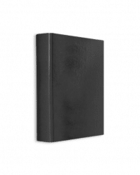 Caiet Mecanic Plastifiat 2 Inele A5 Negru 