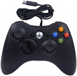 Controller pentru PC-uri/XBOX Zola® cu fir USB 2.0 negru 