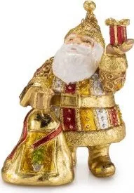 Decoratiune Craciun Mos auriu cu cadouri 