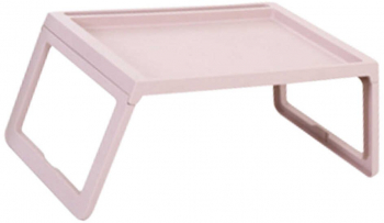 Masuta pliabila pentru laptop Zola® plastic 55x36x27 cm roz 