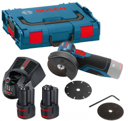 Polizor unghiular Li-Ion 12V 2x3.0Ah GWS 12V-76 Bosch 