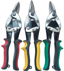 Set 3 foarfeci pentru tabla 250 mm EvoTools 