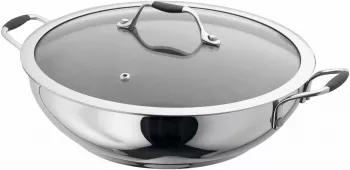 Tigaie wok Stellar-James Martin otel inoxidabil 18/10 42.2x34.5x15.4 argintiu 