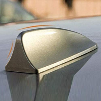 Antena auto activa AM - FM tip SHARK TAIL culoare GOLD
