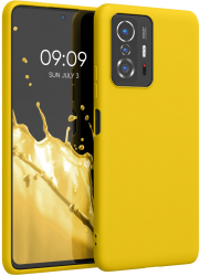 Husa kwmobile pentru Xiaomi 11/11T Silicon Galben 56245.165 