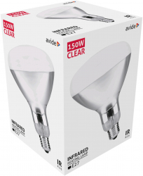 Bec infrarosu pentru pui 150W E27 Clar Avide 