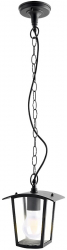 Pendul exterior Rabalux Taverna 7130 E27 15W IP44 79cm Aluminiu Negru 