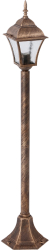 Stalp exterior Rabalux Toscana E27 1x60W H 106 cm Auriu antic 