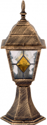 Stalp iluminat exterior Rabalux Monaco E27 1x60W Antique gold 
