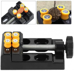 Mini clema menghina de masa Sunmostar Plastic Negru/Galbe 