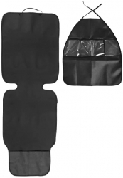 Protectie pentru tapiteria masinii cu organizator Caretero 5046 Negru 