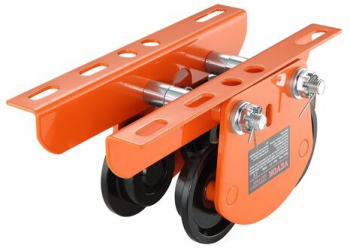 Carucior cu role pentru electropalan Vevor capacitate 1 Tona latime reglabila 68-110 mm 