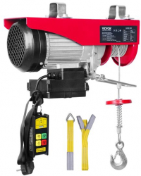 Electropalan Vevor 850 W Telecomanda WiFi Inaltime max de ridicare 6/12 m viteza 10 m/min capacitate 200 / 400 kg 