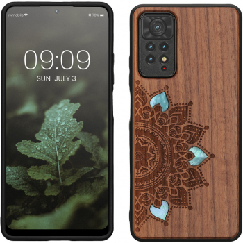 Husa kwmobile pentru Xiaomi Redmi Note 11 Pro/Redmi Note 11 Pro 5G/Redmi Note 12 Pro Lemn Multicolor 57381.10 