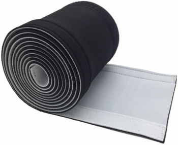 Organizator de cabluri Zola® model roll-up neopren lungime 3 m negru 