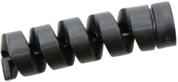 Protectie anti-indoire pentru cabluri de incarcare Zola® in forma de spirala din plastic/cauciuc 3.5x0x8 cm negru 