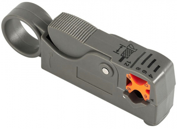 Stripper cablu coaxial dezizolator Zola® distanta de 4/6/8/12 mm gri 10x3x2 cm 