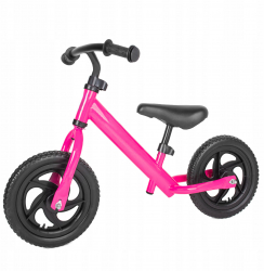 Bicicleta pentru copii fara pedale Zola® sa moale reglabila 12 pink 