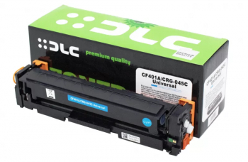 Cartus compatibil toner DLC HP CF401A/ CANON CRG045 CYAN 1.4K 