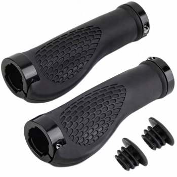 Mansoane bicicleta Zola forma ergonomica 13 cm negru 