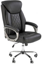 Scaun directorial HM Helder piele ecologica inaltime reglabila mecanism balansare Sarcina Max 100 kg Negru 