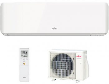 Aer conditionat Fujitsu ASYG12KMCE Clasa A++ A+ 12000 BTU Inverter Dezumidificare Programare temporizata Repornire automata Alb 
