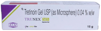 Gel pentru Fata KLM Trunex Anti-Acnee Tretinoin 0.04 15g 