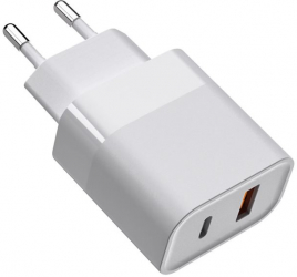 Incarcator Zamo&reg Uslion Intrare 100-240V Iesire 5V 3A Incarcare Rapida 20W Port USB Type-C Culoare Alba