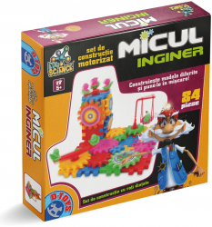 MICUL INGINER - 84 PIESE - JOC CONSTRUCTII