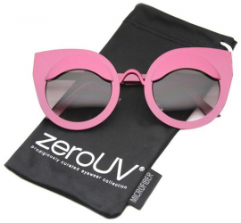 Ochelari de Soare Xtress Holland Protectie UV400 Lentile Policarbonat Model Catseye Culoare Roz