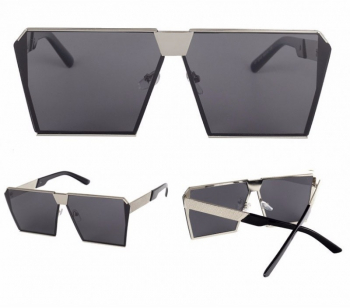 Ochelari de Soare Zamo&reg Kianu Protectie UV400 Lentile Policarbonat Model Rectangular Culoare Negru 